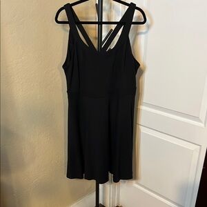 Torrid Black V-Neck Sleeveless Mini Sundress